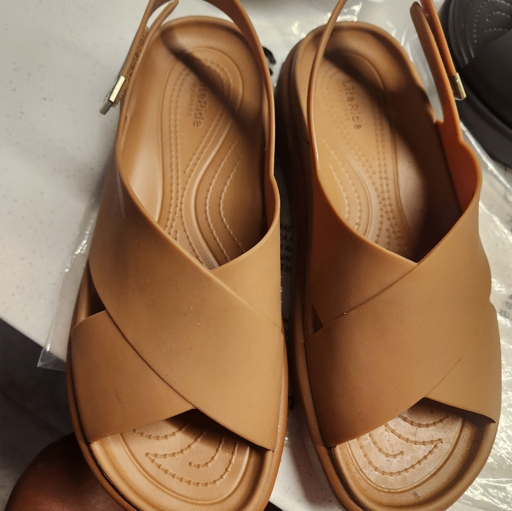 Croc sandals